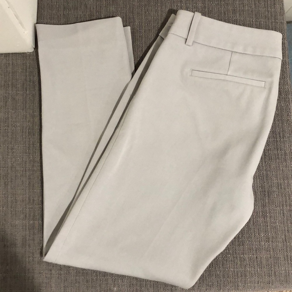 Cynthia Rowley- Gray Ankle Trouser